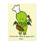 Cook Along With Cthulhu Post Cards