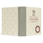 Cook book lace vinyl binders