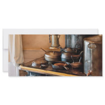 Cook - Breakfast at my Great Grandmothers Rack Card Template