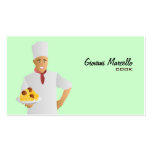 Cook Business Cards -Background color changeable