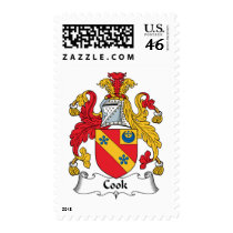Cook Family Crest postage