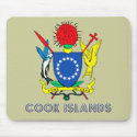 Cook Islander Emblem mousepads