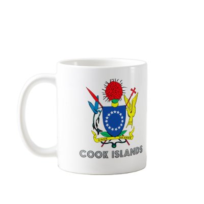 Cook Islander Emblem Coffee Mugs by FlagStore