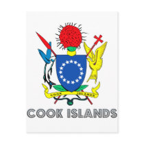 Cook Islander Emblem postcards by FlagStore Cook Islander Emblem postcards