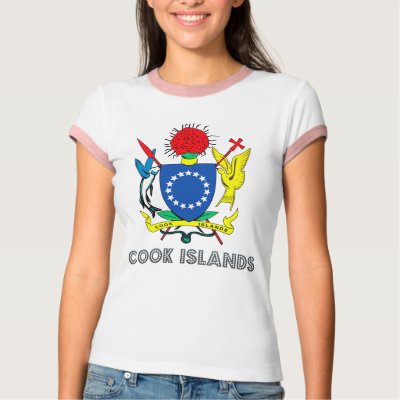 Cook Islander Emblem T-shirts by FlagStore