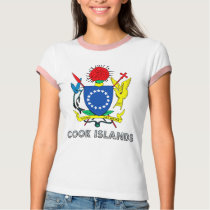 Cook Islander Emblem t-shirts by FlagStore Cook Islander Emblem t-shirts