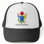 Cook Islands Coat of Arms Hats