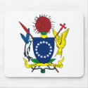 Cook Islands Coat of Arms Mousepad