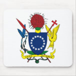 Cook Islands Coat of Arms Mousepad