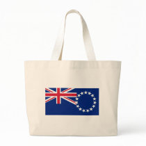 Cook Islands Flag Canvas Bags