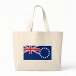 Cook Islands Flag Canvas Bags