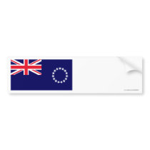 Cook Islands Flag bumper stickers by Vexillophile Cook Islands Flag bumper stickers