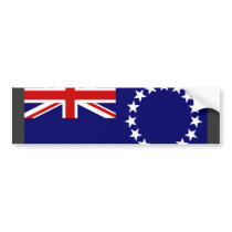 Cook Islands Flag bumper stickers by coolcountry Cook Islands Flag bumper stickers