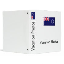 Cook Islands Flag Jewel Binder