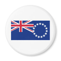 Cook Islands Flag magnets by worldtees Cook Islands Flag magnets