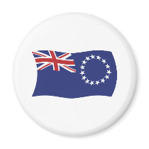 Cook Islands Flag Magnet by livingflags Cook Islands Flag Magnet