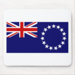 Cook Islands Flag Mouse Pad