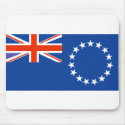 Cook Islands Flag Mousepad