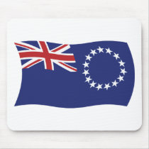Cook Islands Flag Mousepad by livingflags Cook Islands Flag Mousepad