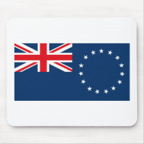 Cook Islands Flag Mousepad by FlagTshirts Cook Islands Flag Mousepad