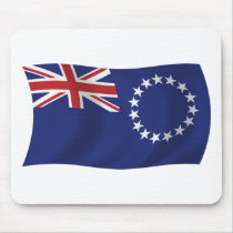 Cook Islands Flag Mousepad by LivingFlags2 Cook Islands Flag Mousepad