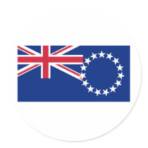 Cook Islands Flag stickers by worldtees Cook Islands Flag stickers