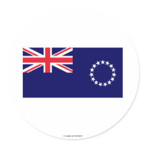Cook Islands Flag stickers by Vexillophile Cook Islands Flag stickers