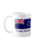 Cook Islands Flag with Name Mugs