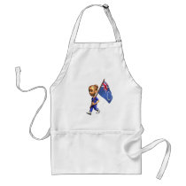 Cook Islands Girl aprons by worldtees Cook Islands Girl aprons