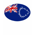 Cook Islands Gnarly Flag T-Shirt