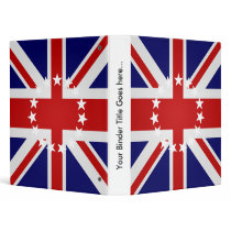 Cook Islands High quality Flag Vinyl Binder