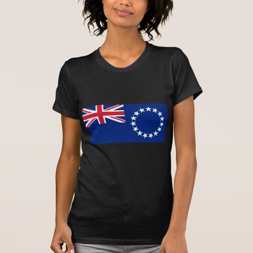 Cook Islands, New Zealand flag Tee Shirts