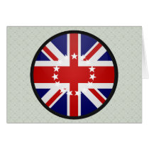 Cook Islands quality Flag Circle Cards