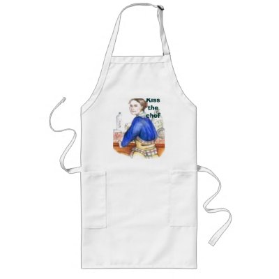 cook, Kiss the chef Aprons by ferret11