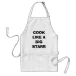 COOK LIKE A BIG STARR aprons