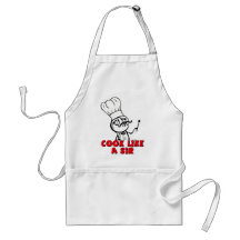Cook Like a Sir MEME Apron