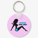 Cook Naked Keychain