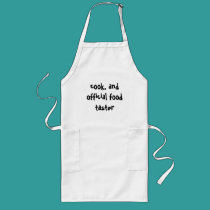 cook, taster, apron aprons