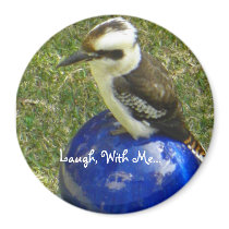 cookaburra, Laugh, With Me... magnets by newwitch cookaburra, Laugh, With Me... magnets