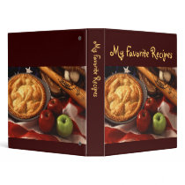 Cookbook Vinyl Binder
