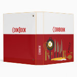 Cookbook Recipe 3 Ring Binders