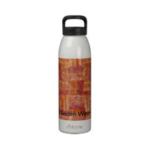 Cooked Bacon Weaving 101 Water Bottle