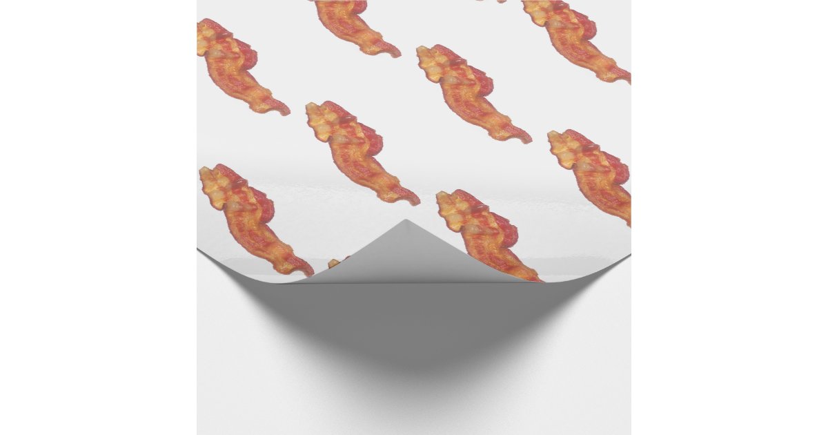Cooked Bacon Wrapping Paper Zazzle