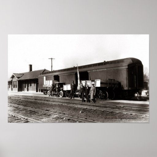 Cookeville Train Station Circi 1930 Print