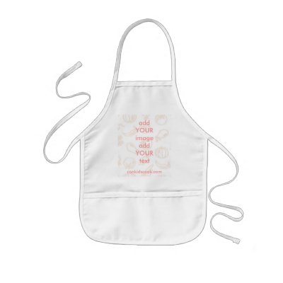 Cookidscook.com customizable kids cooking apron by cookidscook
