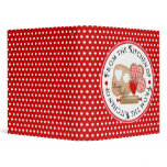 Cookie Baking Polka Dot Recipe Binder