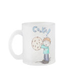 "COOKIE!" Frosted Glass Mug