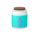 [Crown] keep calm and kiss me  Cookie Jars Candy Dishes