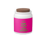 [UK Flag] keep calm and love woody  Cookie Jars Candy Dishes