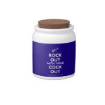 [Electric guitar] rock out with your cock out  Cookie Jars Candy Dishes